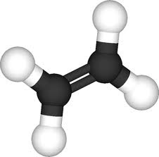 A molecular model of ethene
